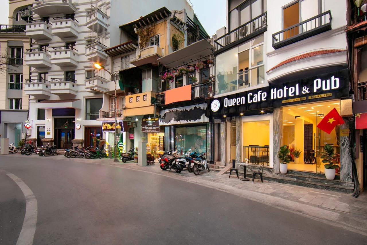 Queen Cafe Hotel & Pub Hanoi Buitenkant foto